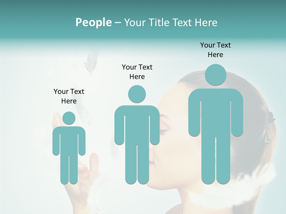 Emotion Female Forgiveness PowerPoint Template