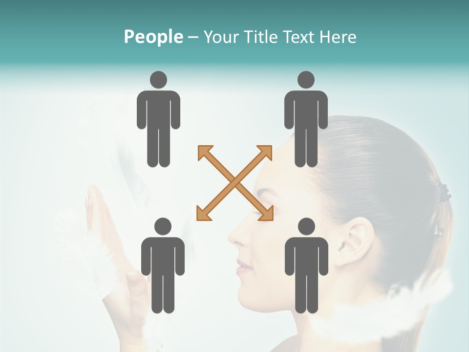 Emotion Female Forgiveness PowerPoint Template