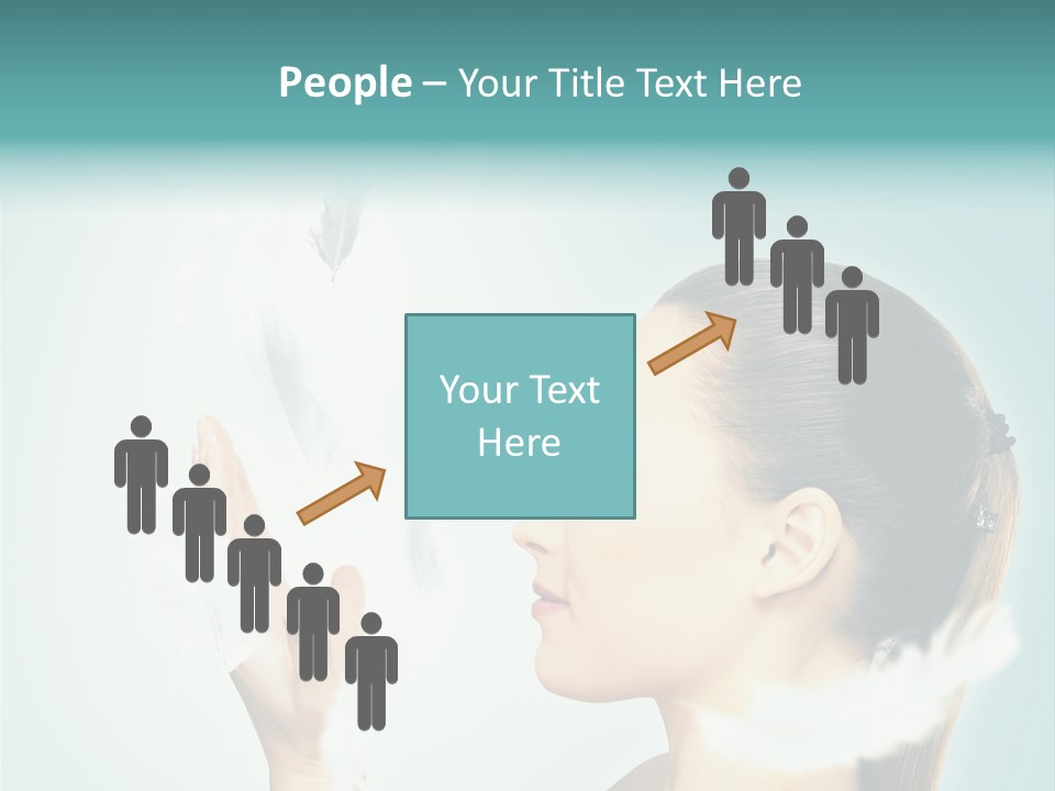 Emotion Female Forgiveness PowerPoint Template