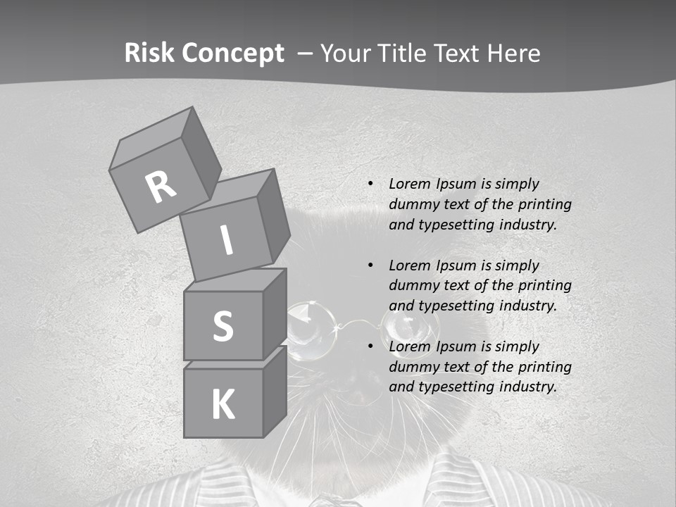 Studio Kitten Feline PowerPoint Template