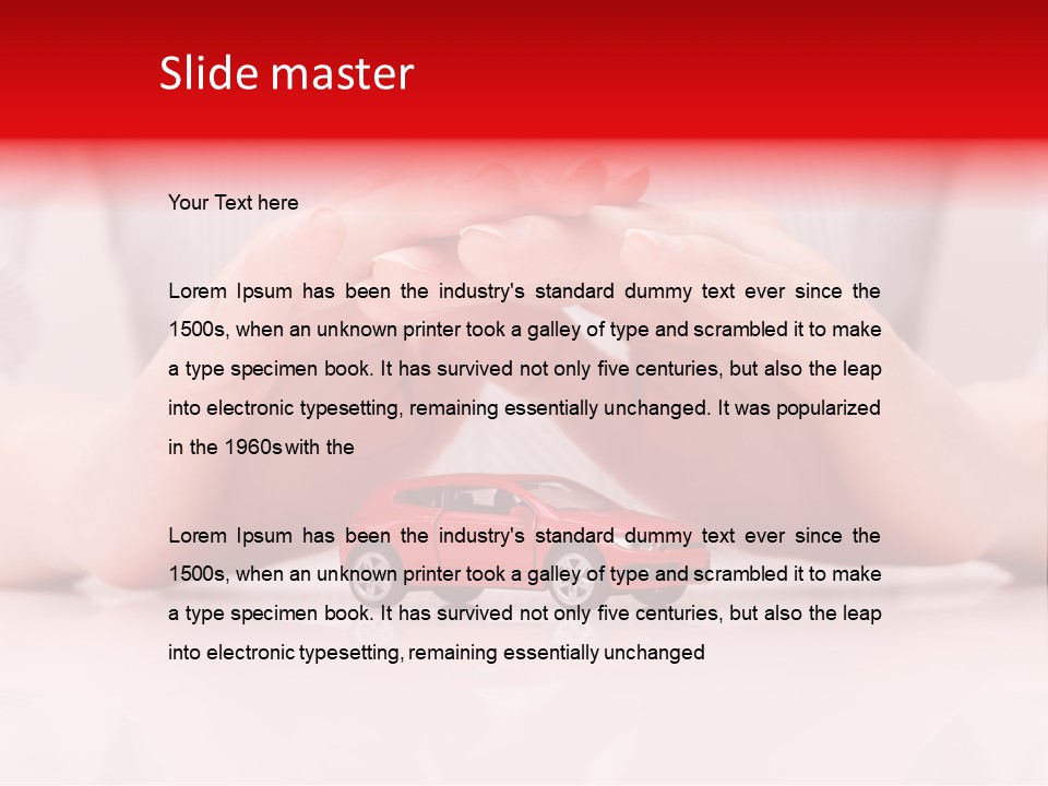 Advocacy Repair Agent PowerPoint Template