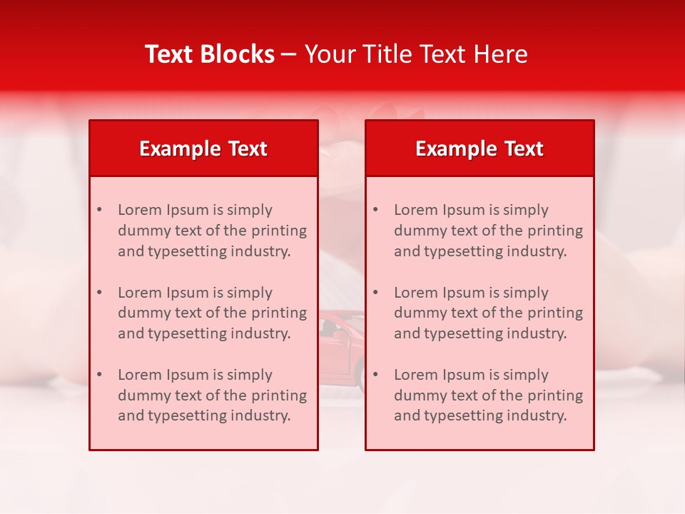 Advocacy Repair Agent PowerPoint Template