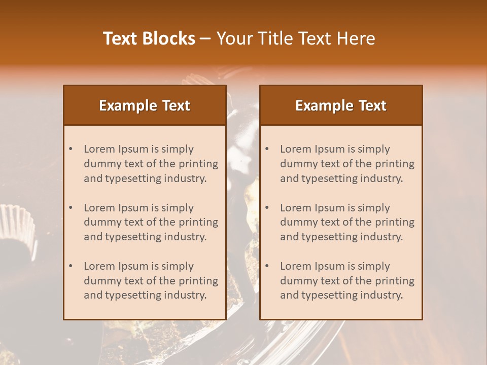 Made Piece Slice PowerPoint Template
