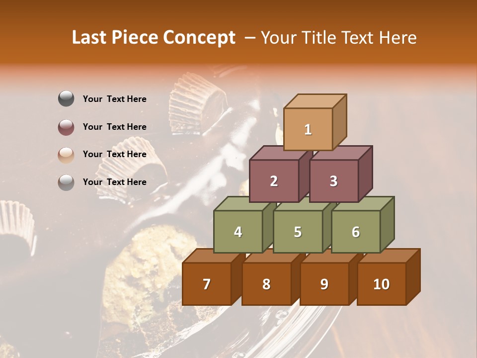 Made Piece Slice PowerPoint Template