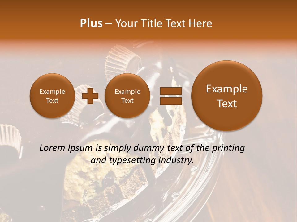 Made Piece Slice PowerPoint Template