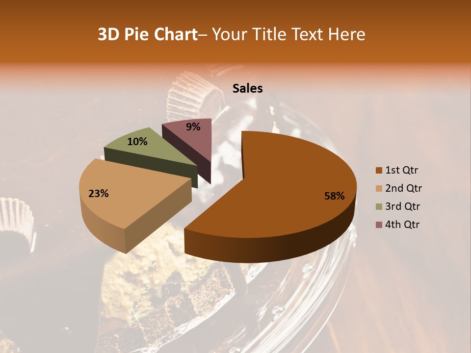 Made Piece Slice PowerPoint Template