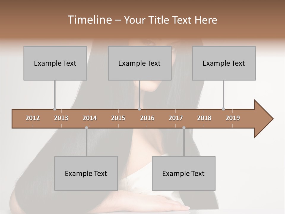 Sensuality Face Pretty PowerPoint Template