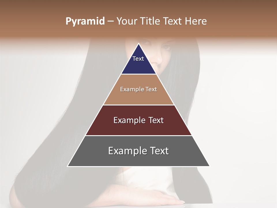 Sensuality Face Pretty PowerPoint Template