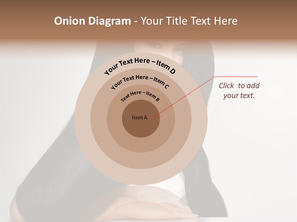 Sensuality Face Pretty PowerPoint Template