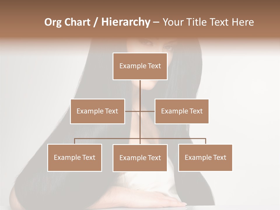 Sensuality Face Pretty PowerPoint Template