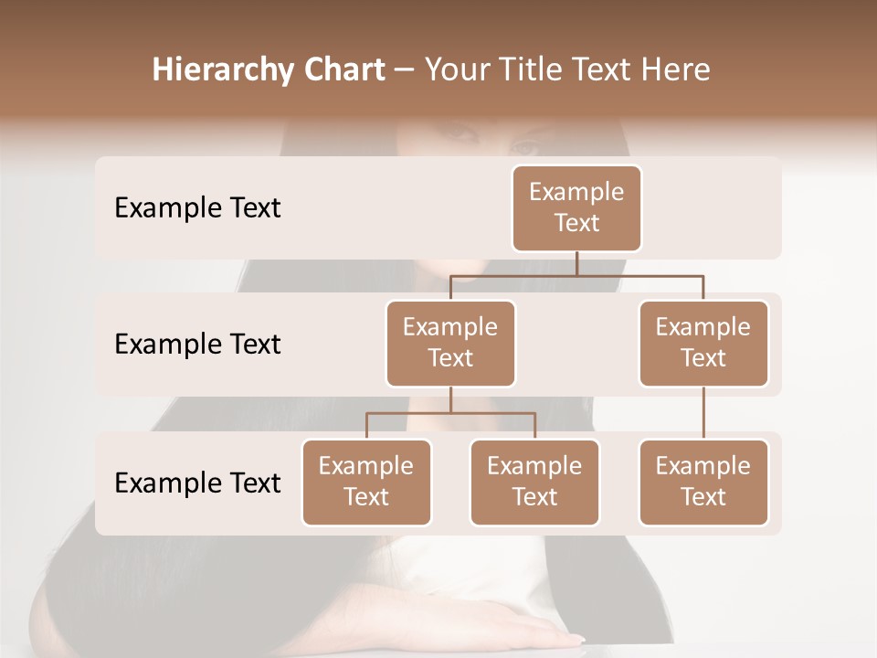 Sensuality Face Pretty PowerPoint Template