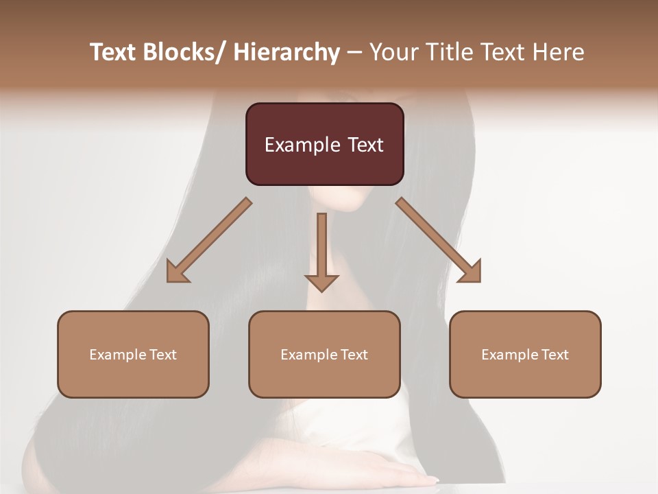 Sensuality Face Pretty PowerPoint Template