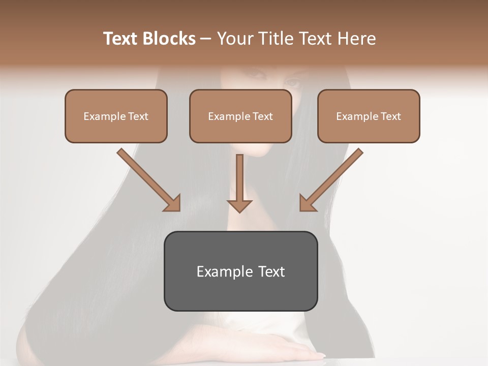 Sensuality Face Pretty PowerPoint Template