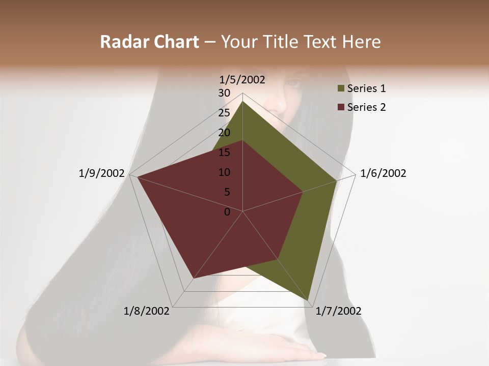 Sensuality Face Pretty PowerPoint Template