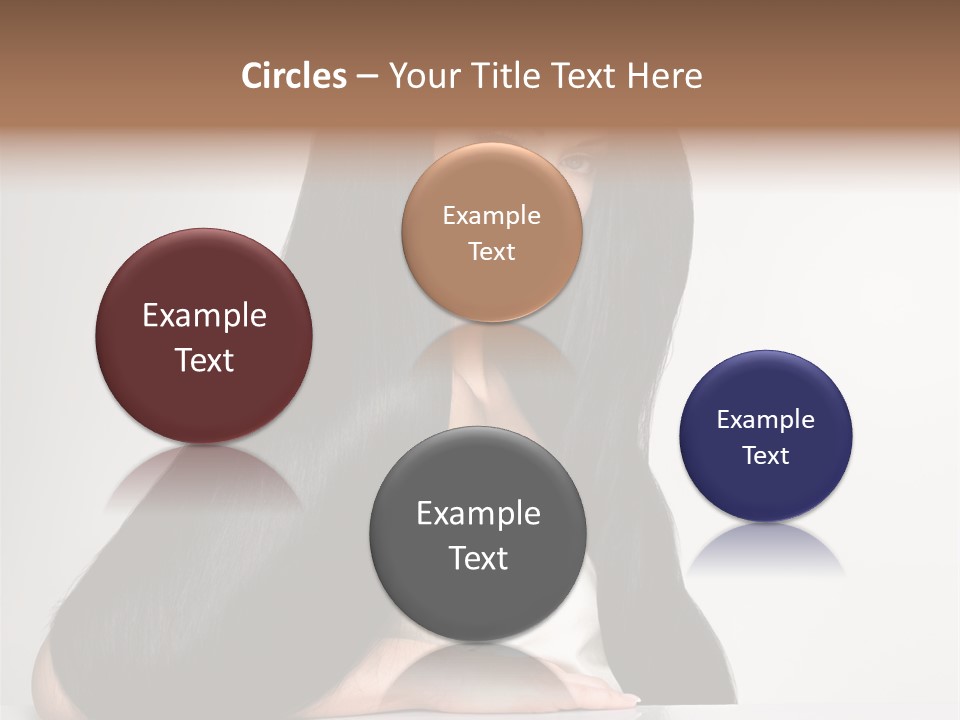 Sensuality Face Pretty PowerPoint Template