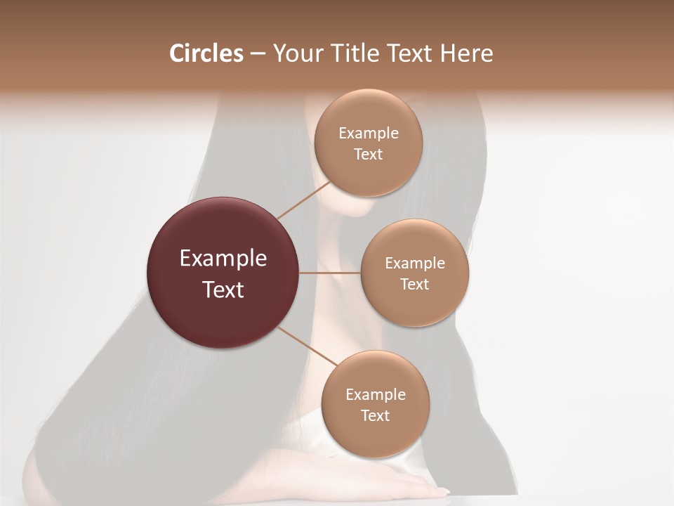 Sensuality Face Pretty PowerPoint Template