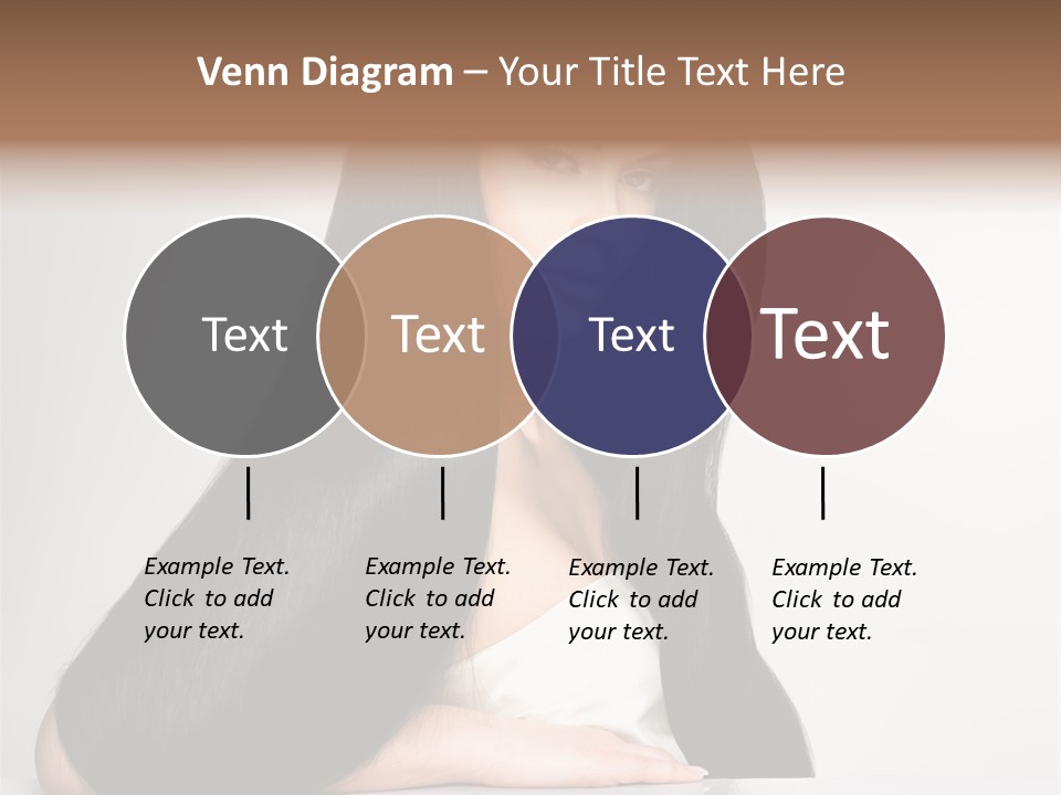 Sensuality Face Pretty PowerPoint Template