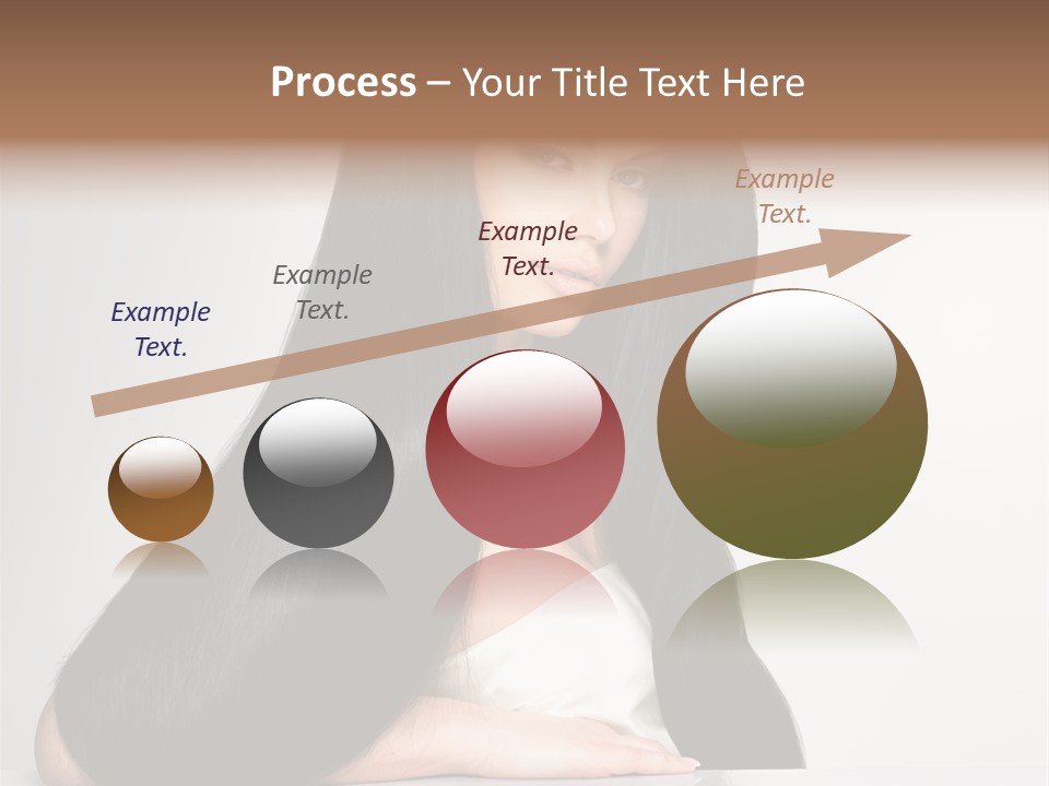 Sensuality Face Pretty PowerPoint Template