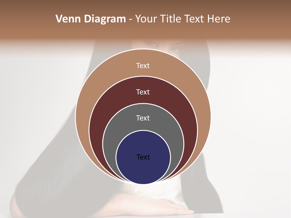 Sensuality Face Pretty PowerPoint Template