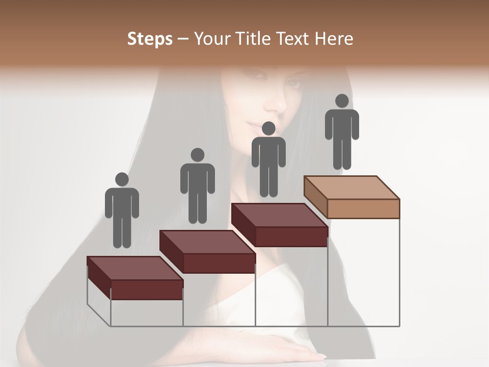 Sensuality Face Pretty PowerPoint Template