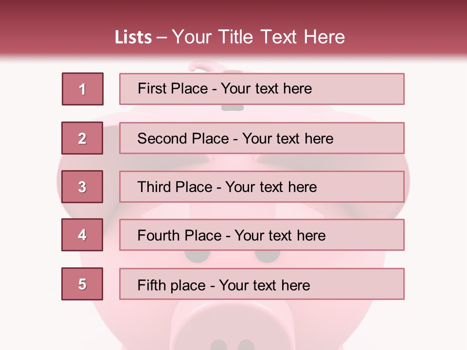One Finance Economy PowerPoint Template