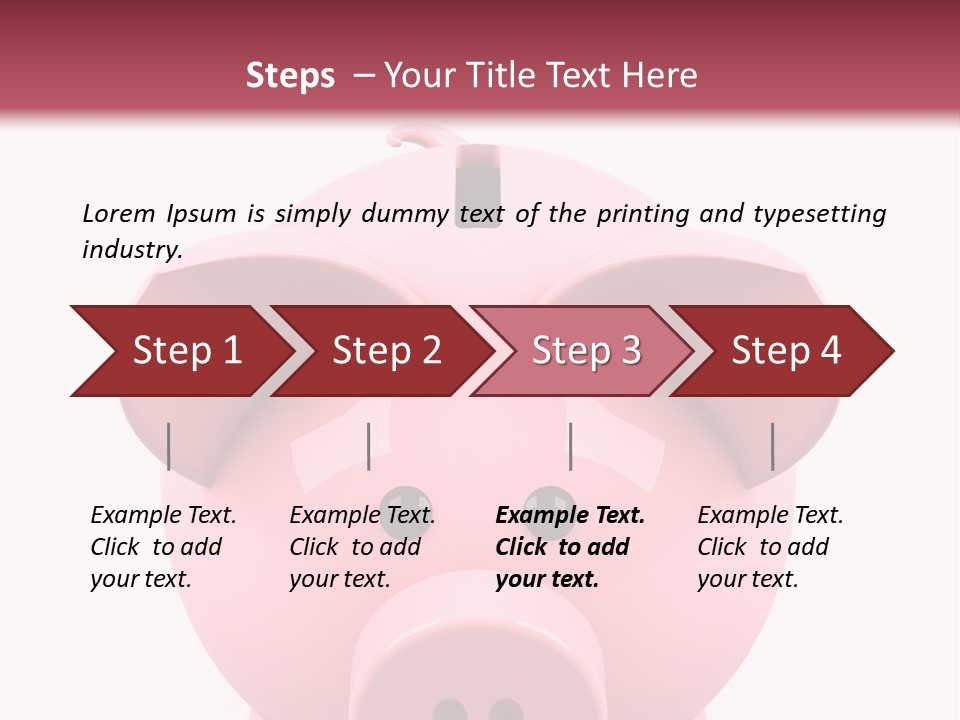 One Finance Economy PowerPoint Template