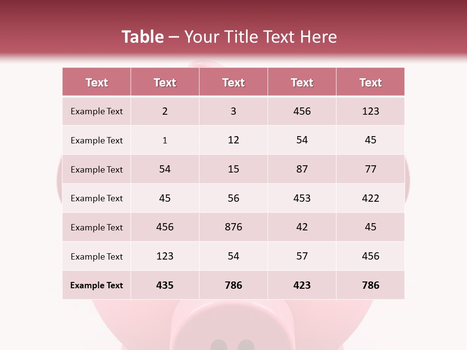 One Finance Economy PowerPoint Template