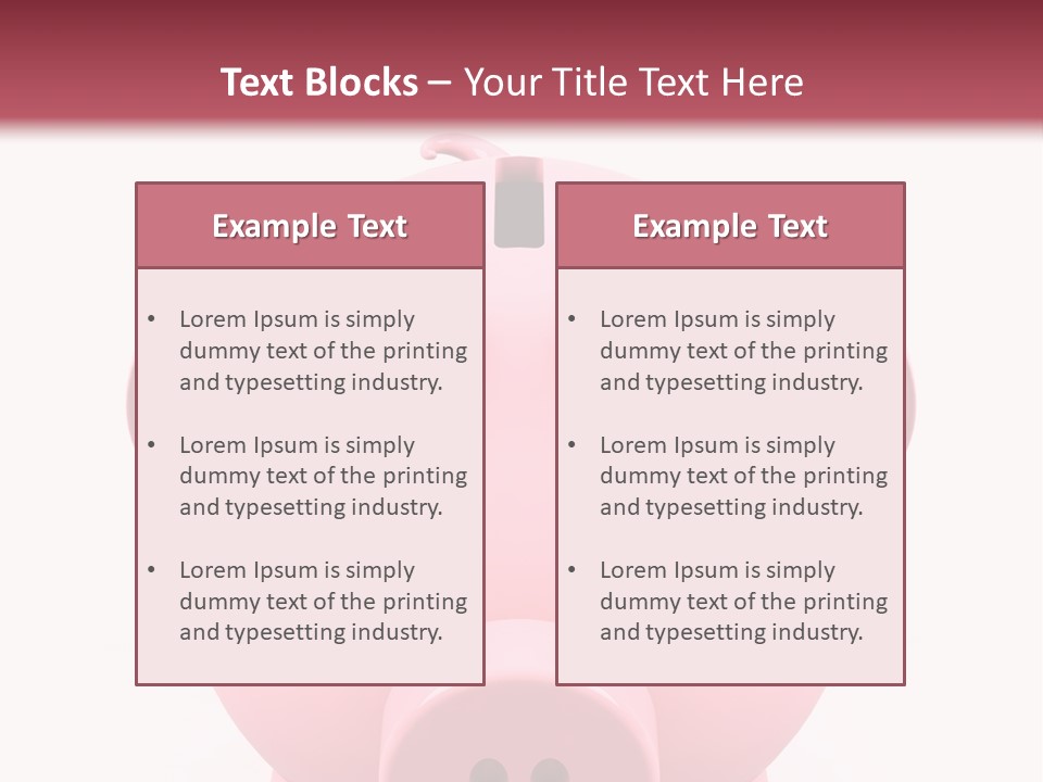 One Finance Economy PowerPoint Template