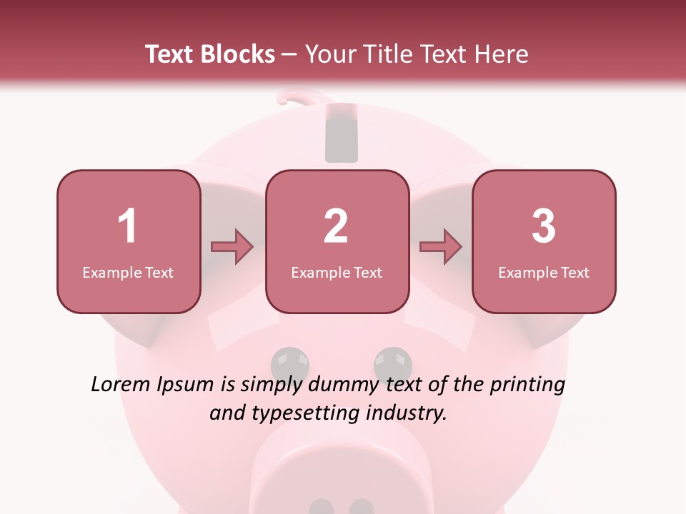 One Finance Economy PowerPoint Template