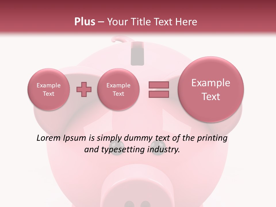 One Finance Economy PowerPoint Template