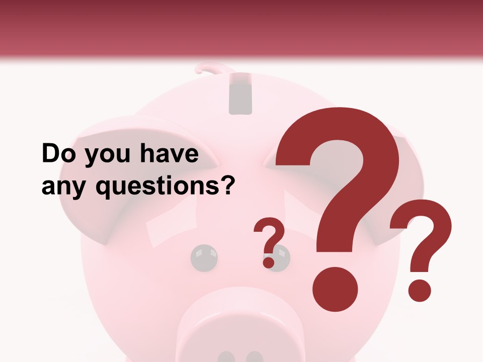 One Finance Economy PowerPoint Template