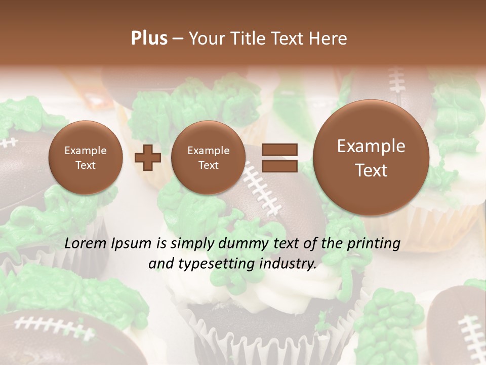 Freisteller Celebration Dessert PowerPoint Template