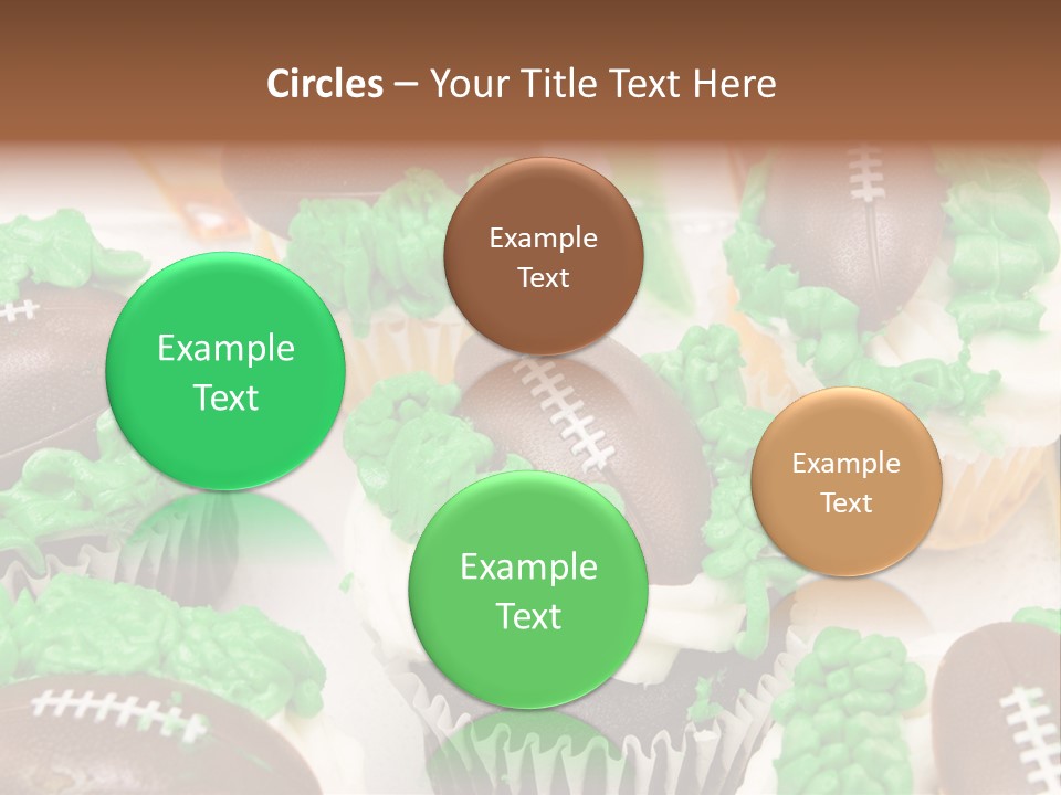 Freisteller Celebration Dessert PowerPoint Template