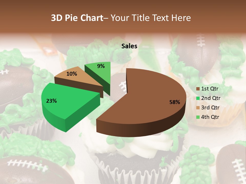 Freisteller Celebration Dessert PowerPoint Template