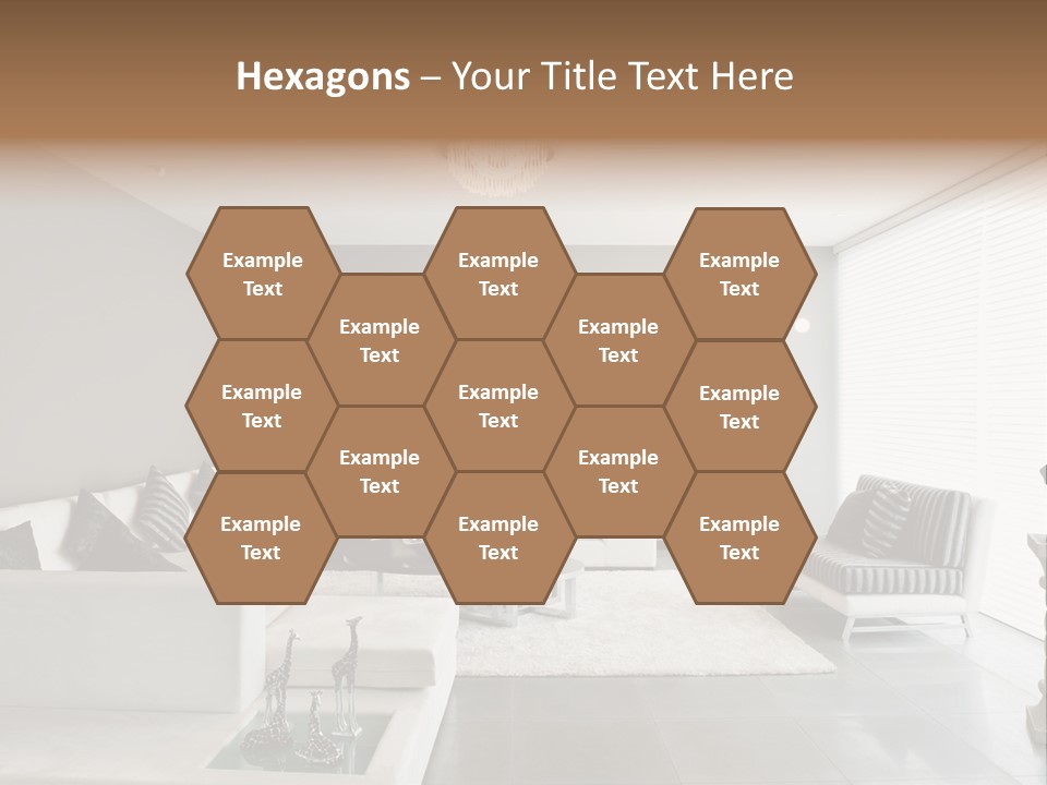 Architecture Table Living PowerPoint Template