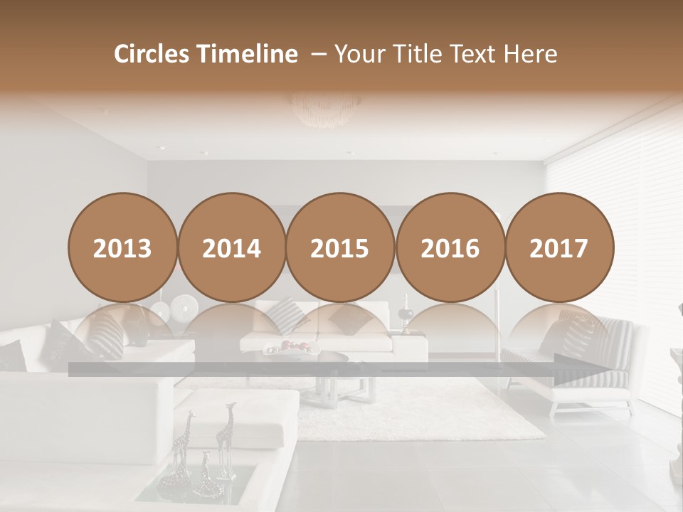 Architecture Table Living PowerPoint Template