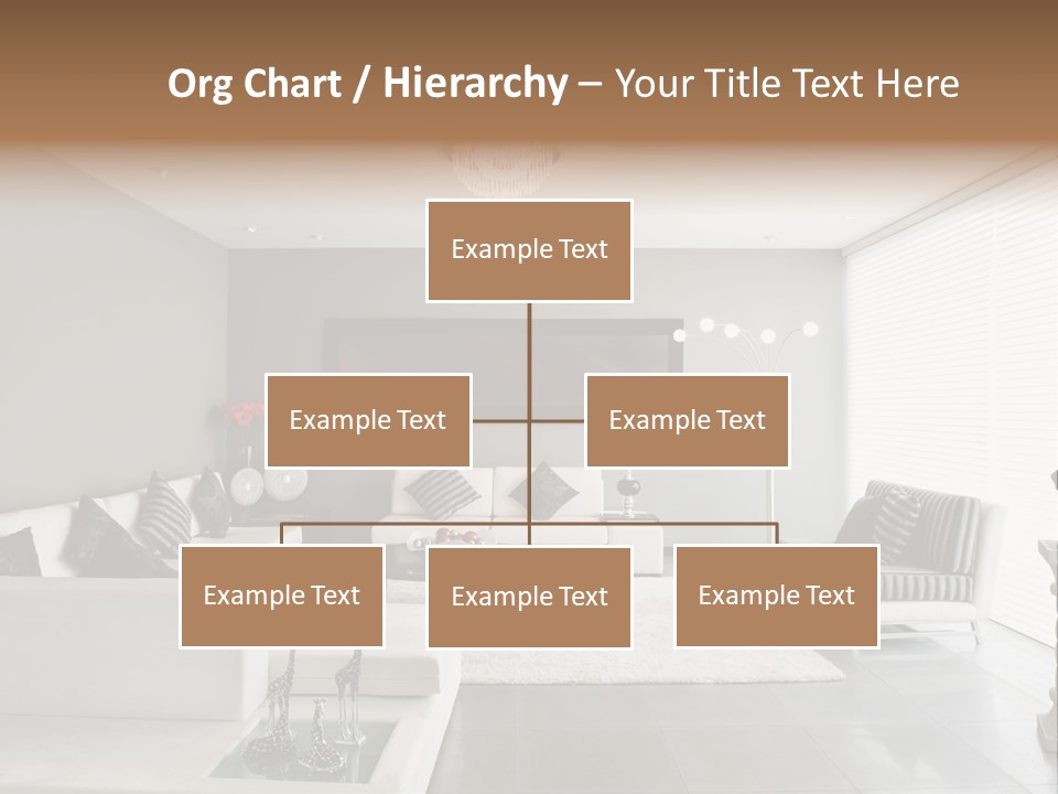 Architecture Table Living PowerPoint Template