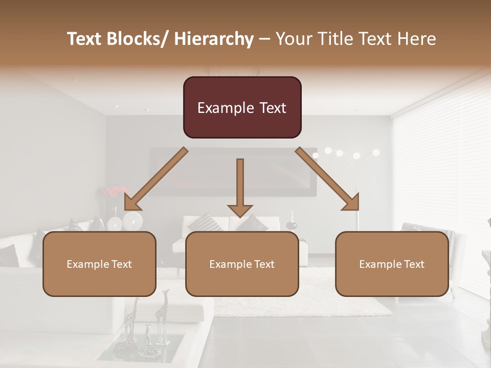 Architecture Table Living PowerPoint Template
