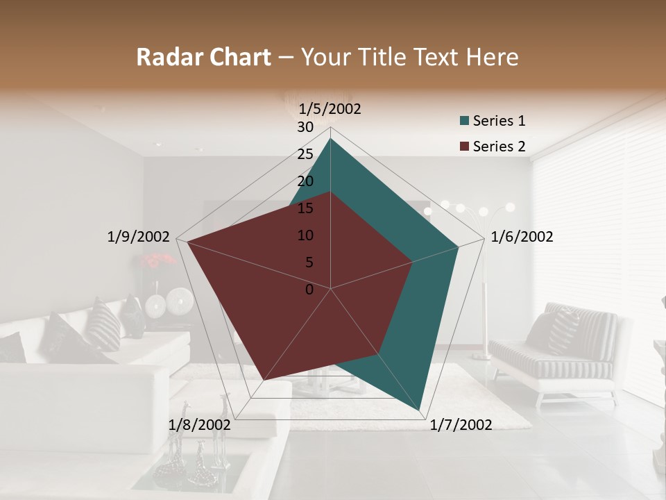 Architecture Table Living PowerPoint Template