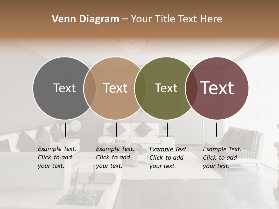 Architecture Table Living PowerPoint Template