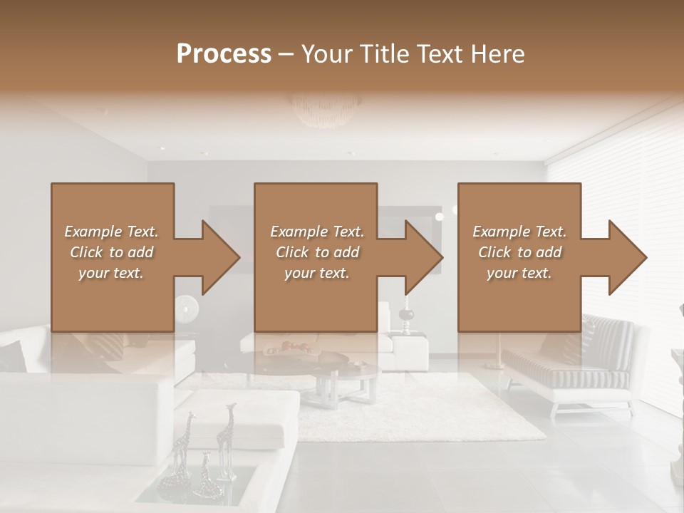 Architecture Table Living PowerPoint Template