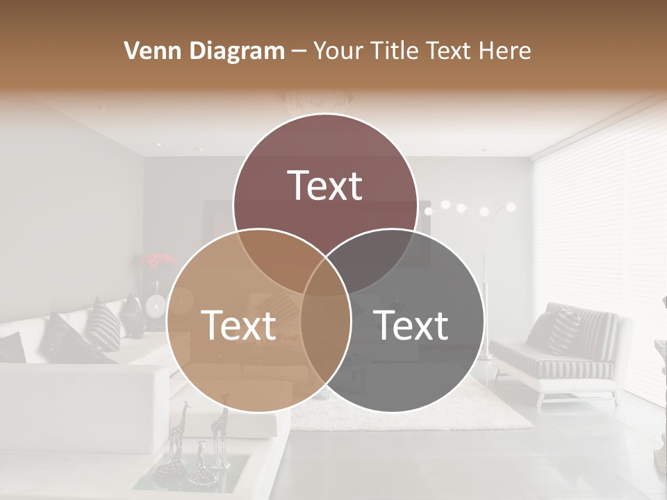 Architecture Table Living PowerPoint Template