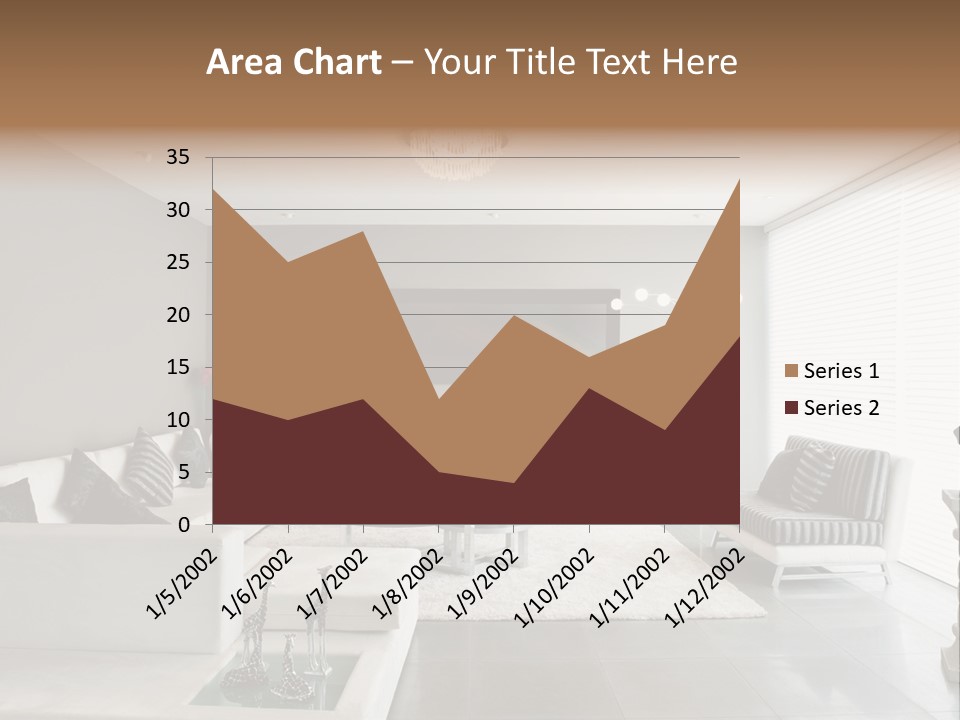 Architecture Table Living PowerPoint Template