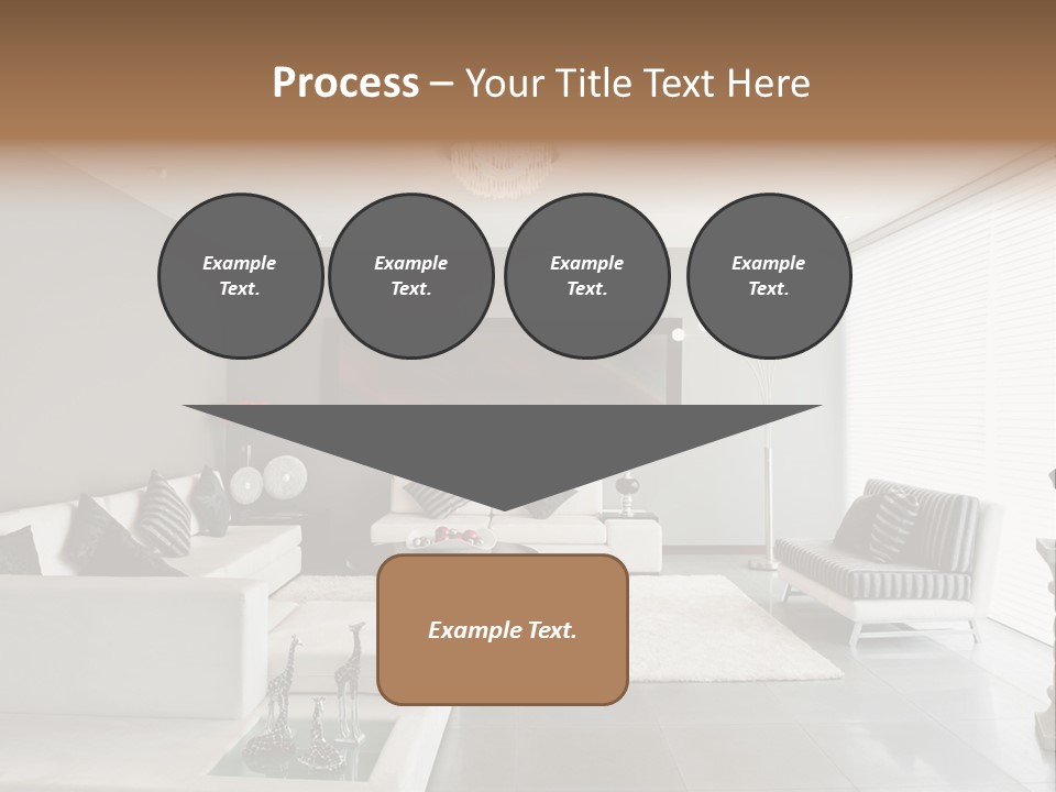 Architecture Table Living PowerPoint Template