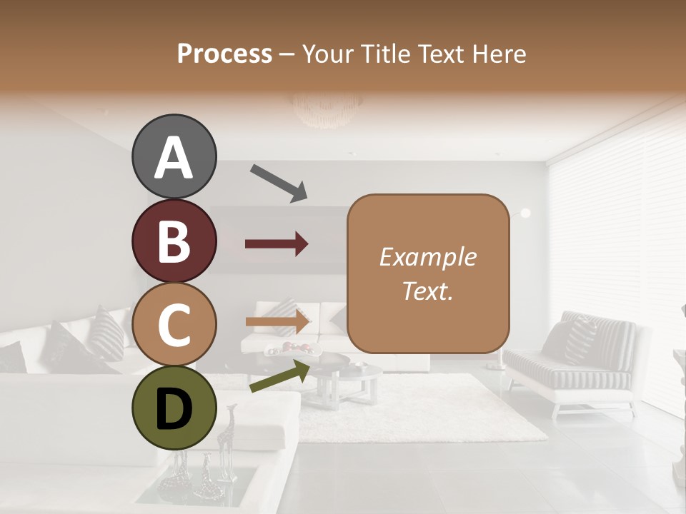 Architecture Table Living PowerPoint Template