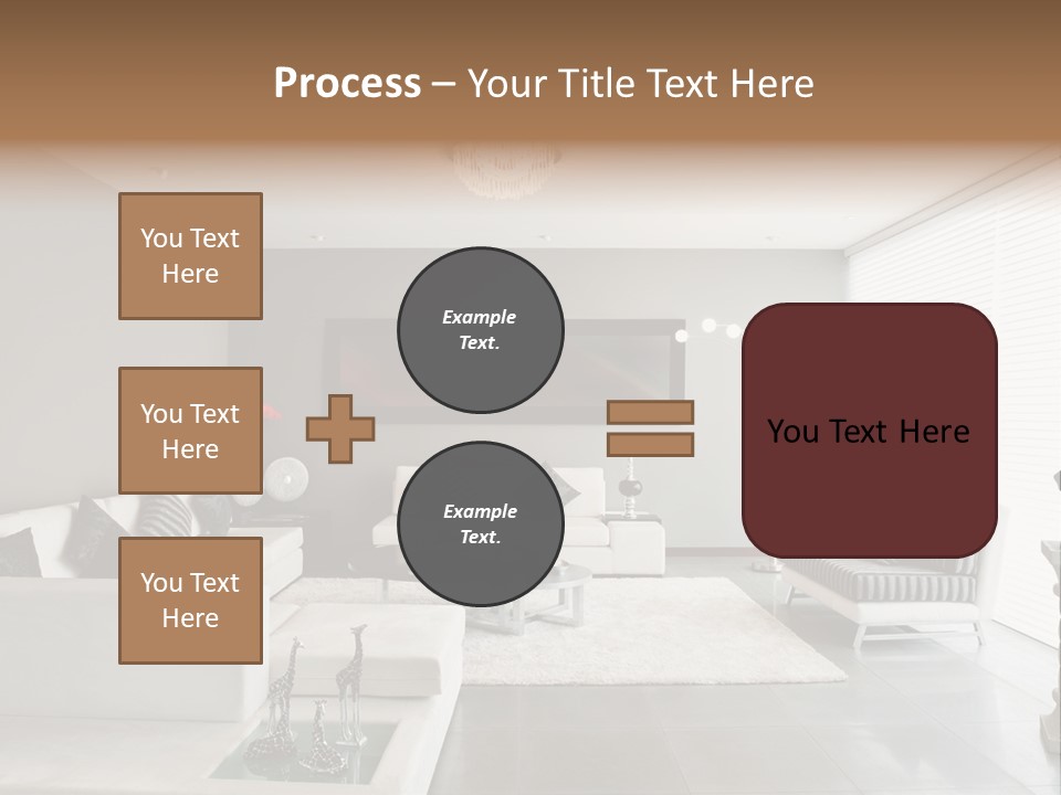 Architecture Table Living PowerPoint Template