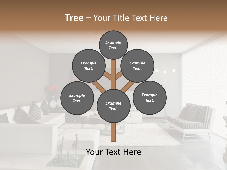 Architecture Table Living PowerPoint Template