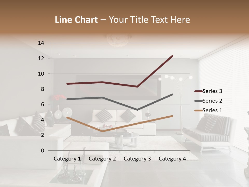 Architecture Table Living PowerPoint Template