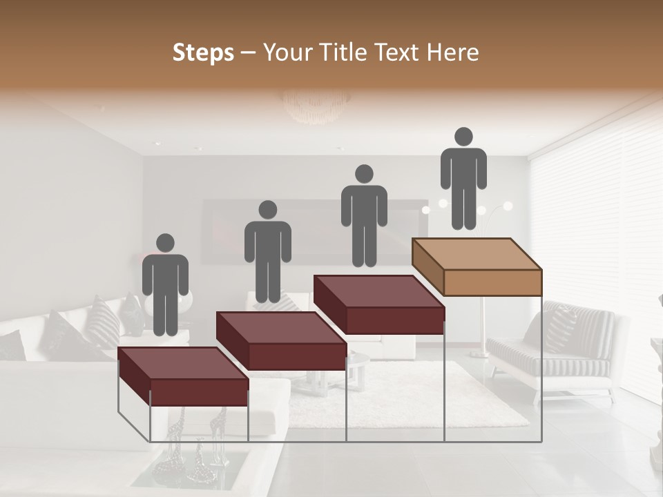 Architecture Table Living PowerPoint Template