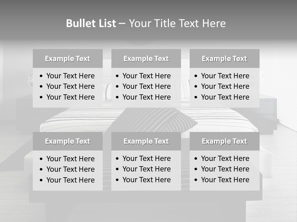 Furniture Comfort Decor PowerPoint Template